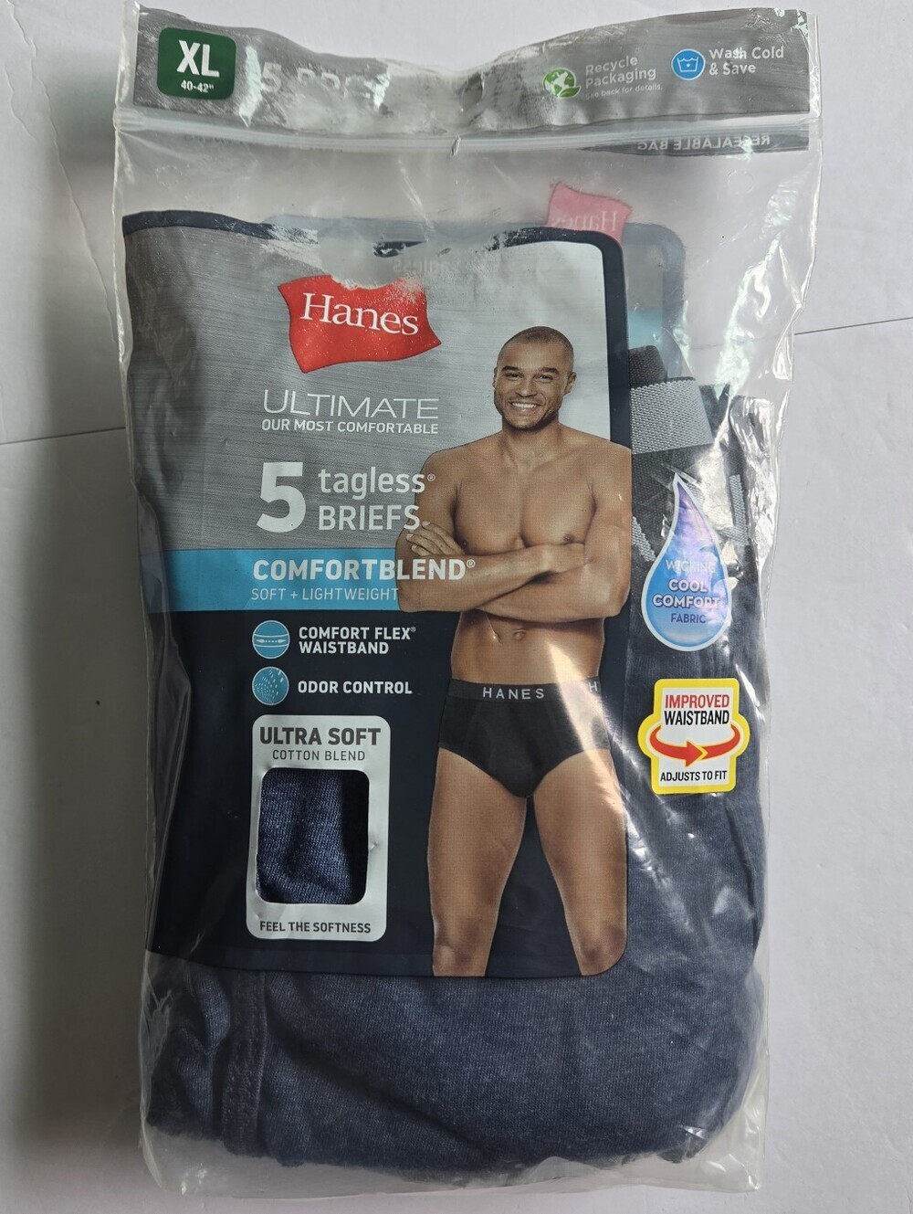 Hanes Tagless Briefs Pack- 3